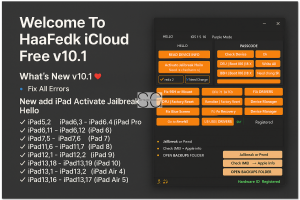 HaaFedk iCloud Free V10.1