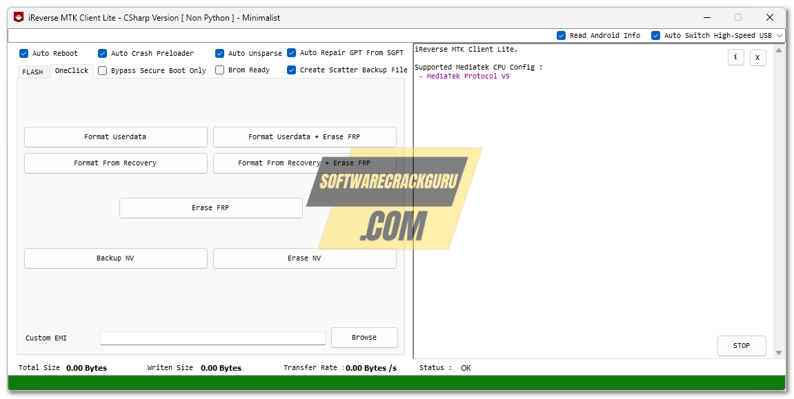 iReverse MTK Client Lite Tool